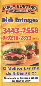 MEGA Burguer Lanches e Pizzas