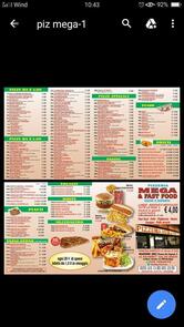 Pizzeria Mega e Fast food
