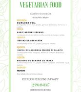 Vegetarian Food Ubatuba - Comida caseira 100% veg - Delivery - marmitex