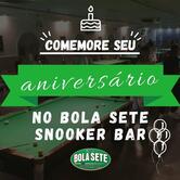 Bola Sete Snooker Bar Bilhar e Sinuca | Sinuca em São Caetano