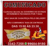 Restaurante e Pastelaria da Ana