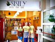 Sisily wine food coffe