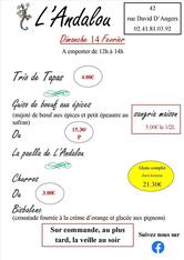 Andalou Angers Traiteur