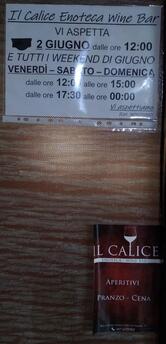 Il Calice enoteca Wine bar