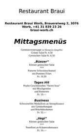Restaurant Braui Worb