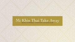 Mi Khin Thai Take Away