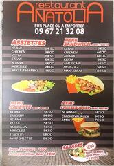 Anatolia Tonnerre Kebab