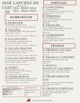 Disk Lanches Do Luiz