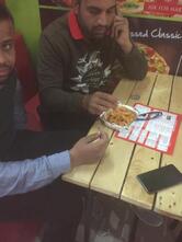 Papa Veg Pizza churu