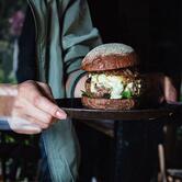 I Love açaí and burger