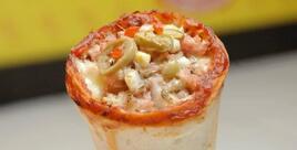 GoodRoots Cone Pizza