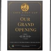 CAFE FIRST CUP