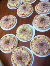 Mini pizzas Rute