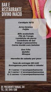 Bar e Restaurante Divino Inácio