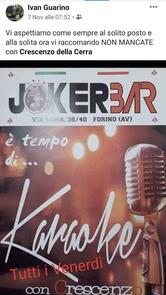 JOKER Bar-Paninonteca-Sala slot Forino