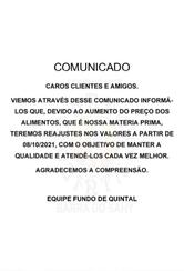 Restaurante Fundo de Quintal - Barra do Sahy