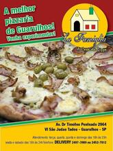 La Famiglia a casa da pizza