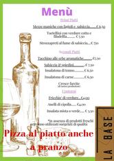 La Base - Pizzeria - Bar - Ristorante - Servizio di asporto