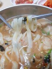 사골손칼국수
