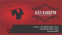 Alex Barreto - Serviço de Garçom