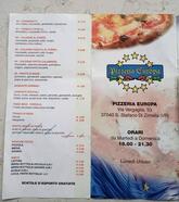 Pizzeria Europa