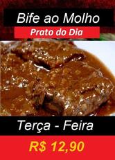 Restaurante prato feito