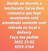 Lanchonete Serve Bem
