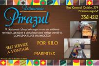 Restaurante Pirazul - Almoço por Kilo