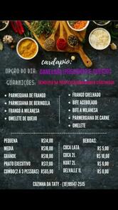 Cozinha Da Taty Marmitex e Buffet Completo Para Seu Evento!