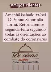 Di Vinno Sabor Café E Restaurante