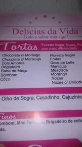 Delícias da Vida - Buffet Bolos Kit Festa Rio das Ostras Rio das Ostras RJ