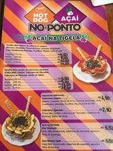 Hot Dog E Açaí no Ponto