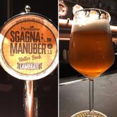 Sán - sánguche y cerveza