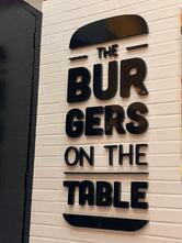 The Burgers On The Table