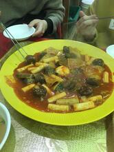 마늘떡볶이