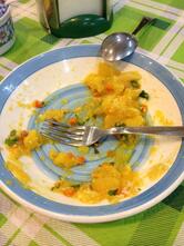 BANS burger and fries