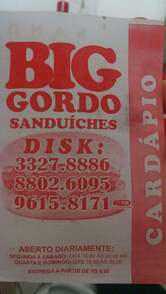 Big Gordo Sanduíches