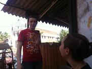 shawarma & fresh juice, fruit salads