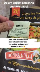 Donna Gulla pizzaria pré assada ( centro)