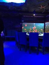 Blue Underwater Theme Resto Lounge