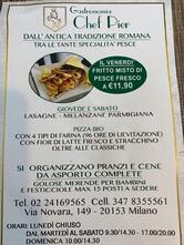 Trattoria Romana - Piatti Tipici e Grastronomia Chef Pier