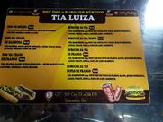 Tia Luisa Hamburgueria Hamburguer Delivery - DF