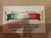 Restaurant Pizzeria Bernerhof