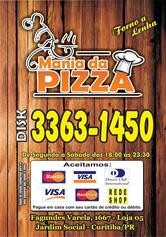 Pizzaria Mania da Pizza ( Jardim Social -Curitiba)