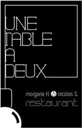 Une Table à Deux