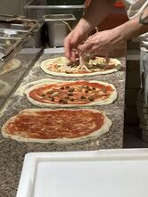 La pizza au feu de bois