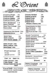 Restaurant L'Orient