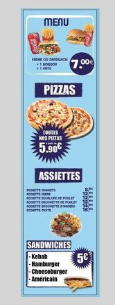 La Caverne aux Pizzas/Kebab