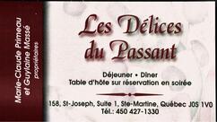 Les Délices du Passant