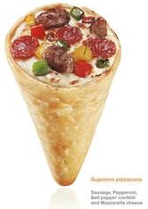 Pizza in Cone
